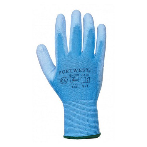 PU Palm Glove Blue S  XXXL Pack 480 Disposable Gloves WW1070