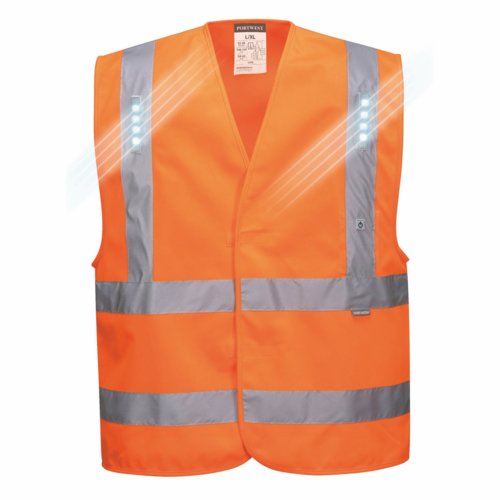 Vega HiVis LED Vest Yellow S/M/XXL/3XL Pack 60