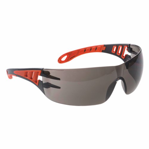 Tech Look Plus Safety Glasses Smoke One Size