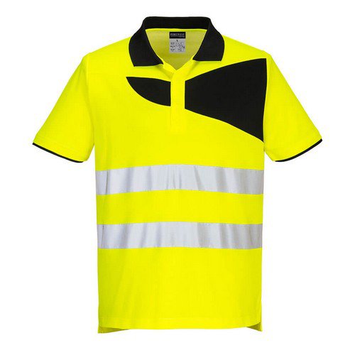 PW212  PW2 HiVis Polo Shirt S/S Polo Shirts and T-Shirts WW1185