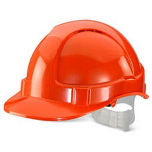 Beeswift Economy Vented Safety Helmet Orange