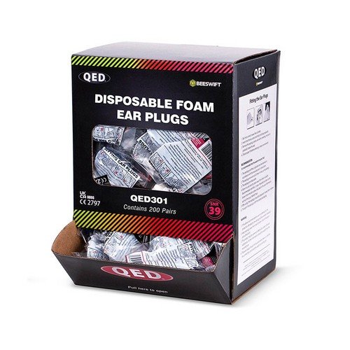 Beeswift Qed Ear Plug  (Box of 200)