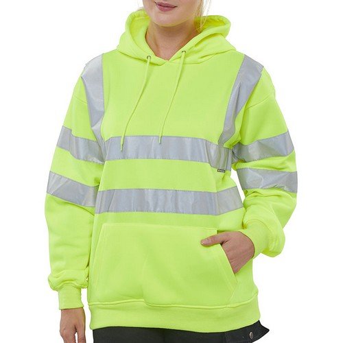 Beeswift Pull On Hoody Sweatshirt Saturn Yellow L