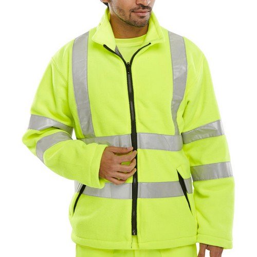 Beeswift Carnoustie Fleece Jacket Saturn Yellow 3XL