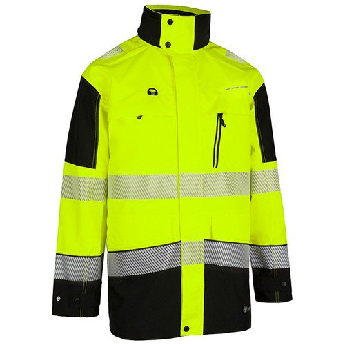 Beeswift DELTIC HIVIS JACKET TWOTONE  Saturn Yellow N 3XL