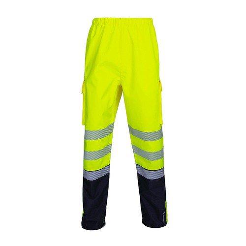Beeswift DELTIC HIVIS OVERTROUSER  TWOTONE Saturn Yellow N 3XL