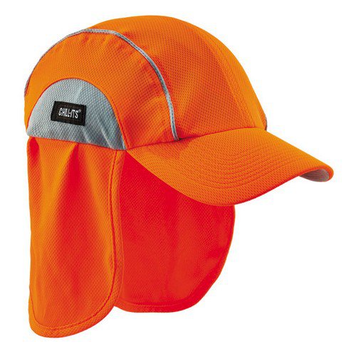 Ergodyne High Performance Hat With Shade Orange  Headwear WW1873