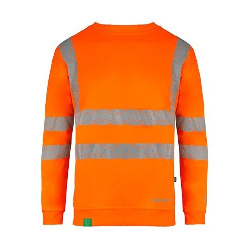Envirowear Hi-Vis Sweatshirt Orange Xl