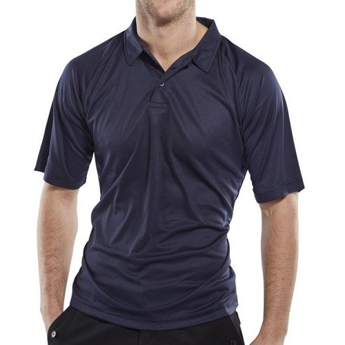 Beeswift B-Cool Polo Shirt Navy Blue M