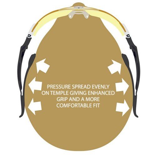 Beeswift H50 Anti-Fog Ergo Temple Spectacles Yellow