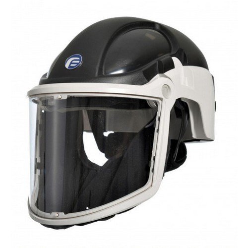 Gentex Pf3000 Hard Hat (Black) Papr Clear Visor P3
