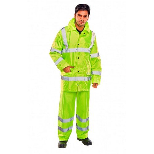Beeswift Lightweight En471 En343 Suit Saturn Yellow L