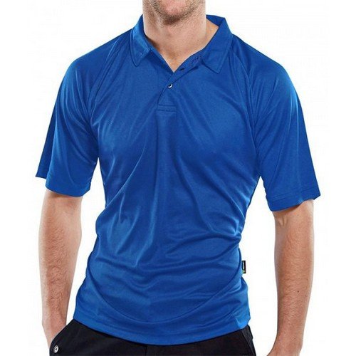 Beeswift B-Cool Wicking Polo Shirt Royal Xl
