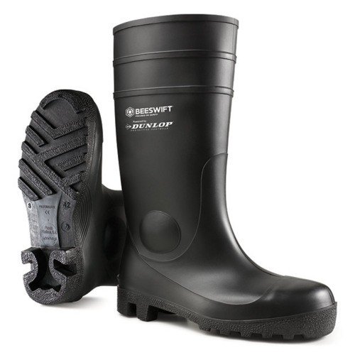 Dunlop Aston Safety Black Wellington 13