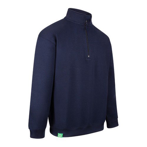 Envirowear Recyclable Quarter Zip Nvy 3xl