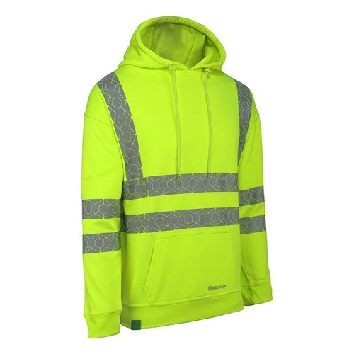 Envirowear Recyclable Hi-Vis Hoodie Sy L