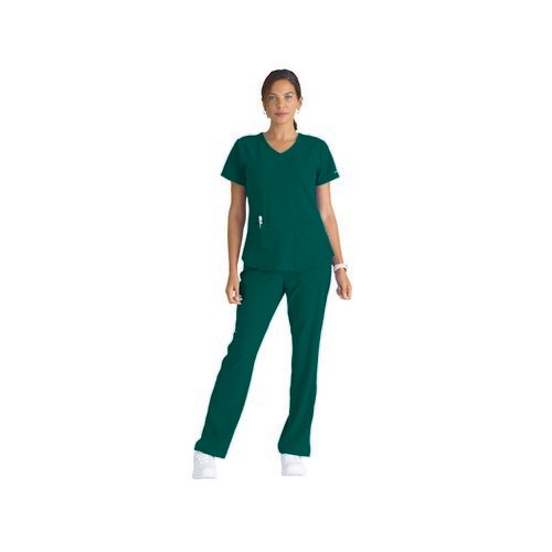 Skechers SK101 Breeze Female Scrub Top Hunt Grn Sz 3XL SK101/HUNT/3XL