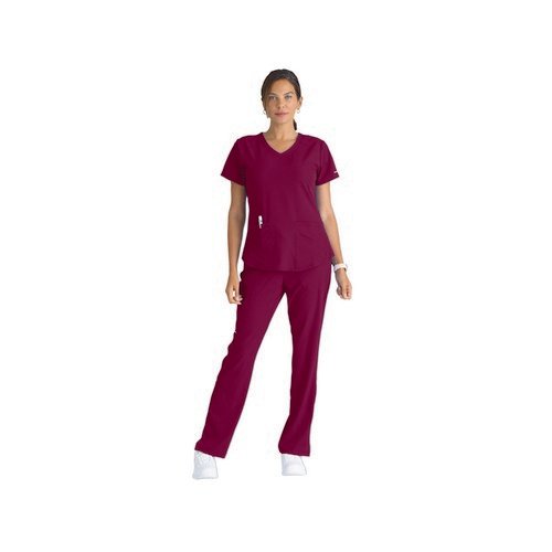 Skechers SK101 Breeze Female Scrub Top Wine Size 2XL SK101/WINE/2XL