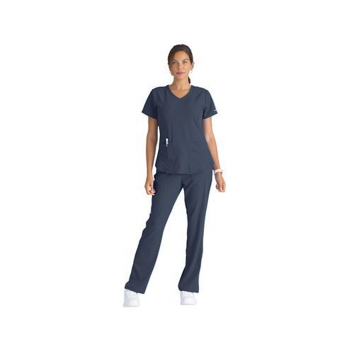 Skechers SK101 Breeze Female Scrub Top Pewter Size 2XL SK101/PEWT/2XL