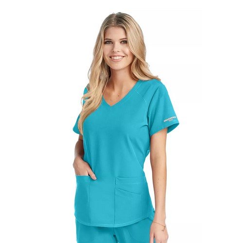 Skechers SK101 Breeze Female Scrub Top Black Size 2XL SK101/BLAC/2XL