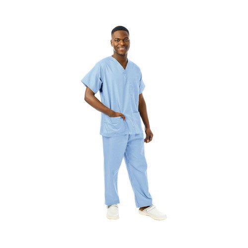 434NPH Unisex Smart Scrub Top Sky Size 3XL 434NPH/SKYY/3XL