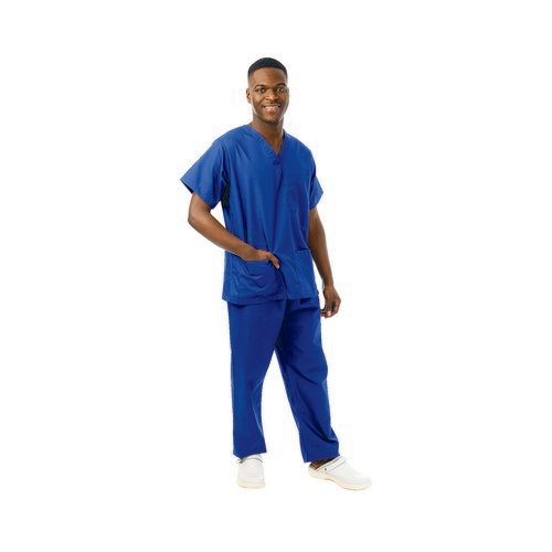 434NPH Unisex Smart Scrub Top Royal Blue Size L 434NPH/ROYA/L