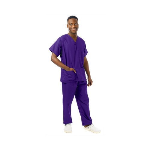 434NPH Unisex Smart Scrub Top Purple Size XS 434NPH/PURP/XS