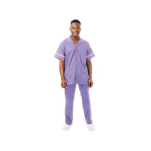 Work in Style PHILZ Male Healthcare Tunic Lilac 46in PHILZLILAWHIT46