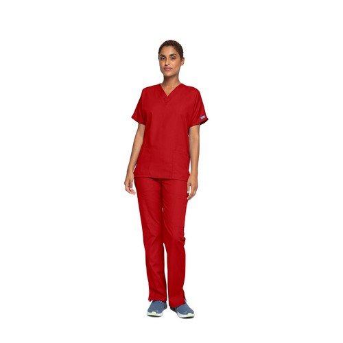 Cherokee Pro Medical Scrub Top CH4700 for Staff Red3XL