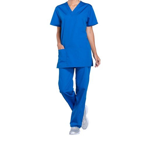 Cherokee Pro V-Neck Medical Scrub Top CH4876 RoyalBXS