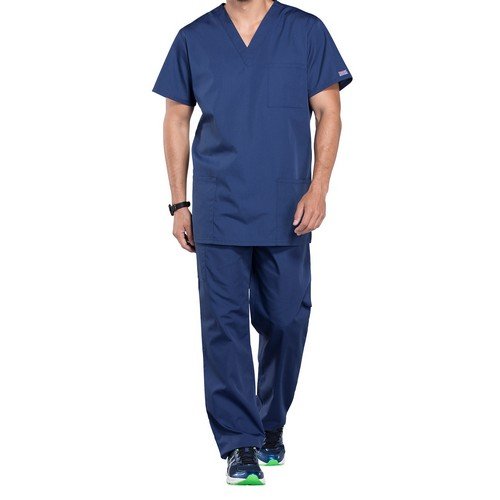 Cherokee Pro V-Neck Medical Scrub Top CH4876 NavyM