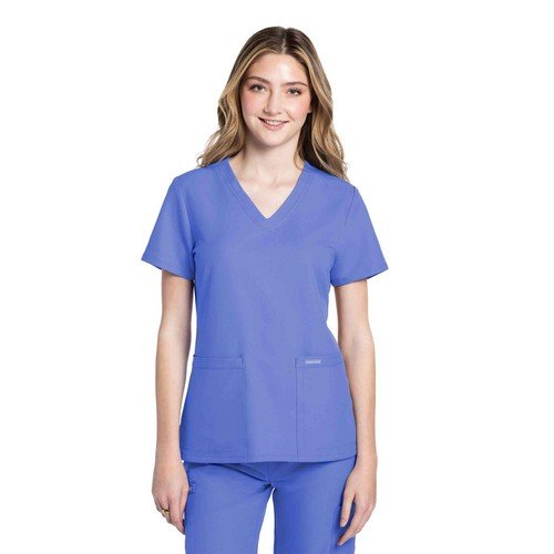Cherokee Originals Ultra Female V-neck Scrub Top CKE953A CeilL