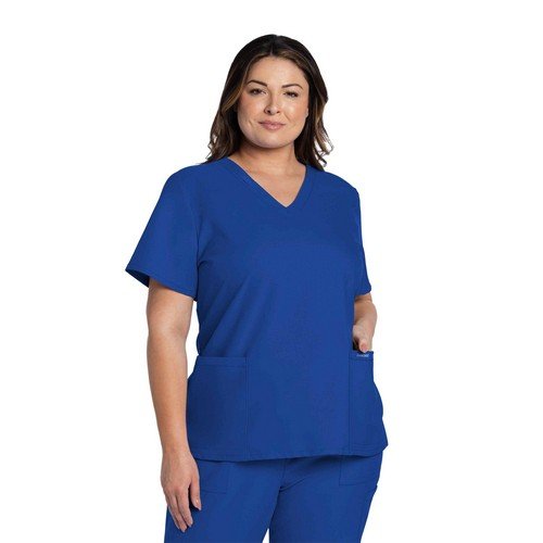 Cherokee Originals Ultra Female V-neck Scrub Top CKE953A RoyalBL