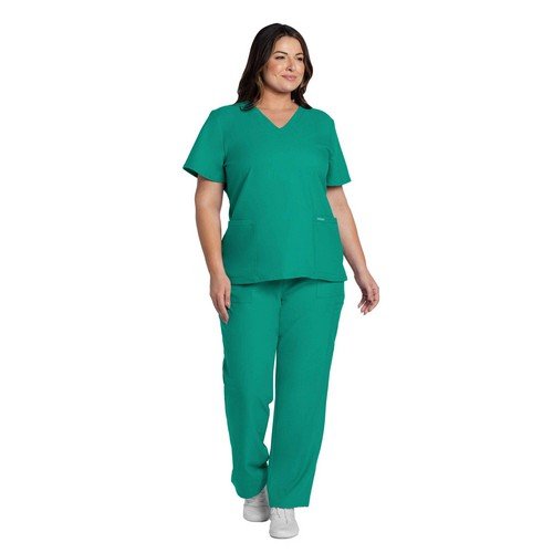 Cherokee Originals Ultra Female V-neck Scrub Top CKE953A TealXS