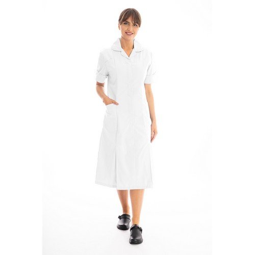 Pro Nursing Dress DVDDR for Healthcare Personnel WhiteW40