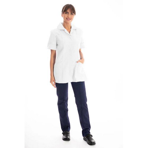 Pro Nursing Tunic DVDTR for Healthcare Personnel WhiteW42