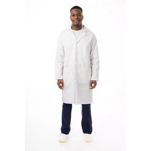 Pro Unisex Laboratory Coat EEUNC for Medical Staff White52