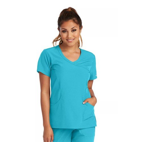 Skechers Reliance Pro Medical Scrub Top SK102 TurqXS