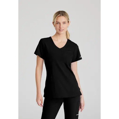 Skechers Reliance Pro Medical Scrub Top SK102 Black3XL