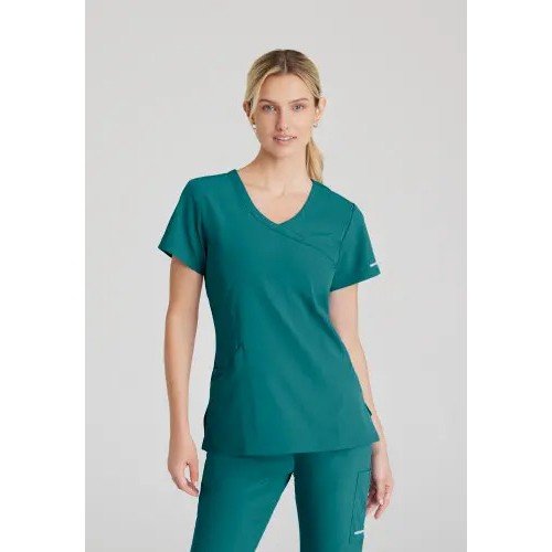 Skechers Reliance Pro Medical Scrub Top SK102 Teal3XL