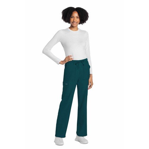Cherokee Originals Ultra Female Straight Leg Pants CKE272A CaribB2XL