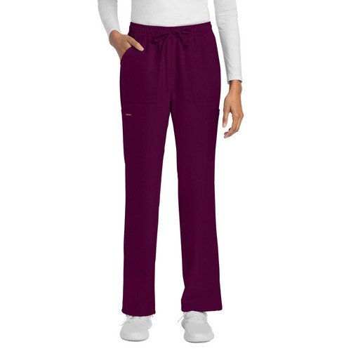 Cherokee Originals Ultra Female Straight Leg Pants CKE272A WineXXS