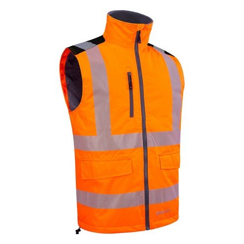 Mens Two-Tone Bodywarmer Fo/Bl Xxl