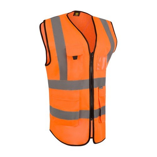 Beeswift Womens Hi-Vis Exec Waistcoat Orange 3Xl (18)