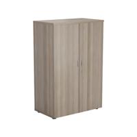 Jemini Walnut 1200mm 1 Shelf Cupboard KF840144