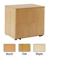Jemini Side Filer Desk Oak