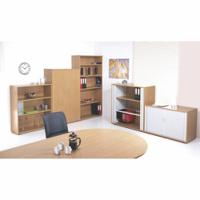 Jemini 730mm Bookcase 1 Shelf Beech KF838412