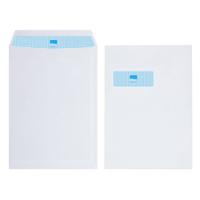 Initiative Envelope Pocket C4 Self Seal 90g White Window Pack 250