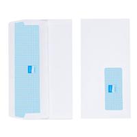Initiative Envelope DL Self Seal Window Banker White 80gsm Pack 1000