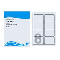 Initiative Multipurpose Labels 99.1 x 67.7mm 8 Labels Per Sheet Pack 500